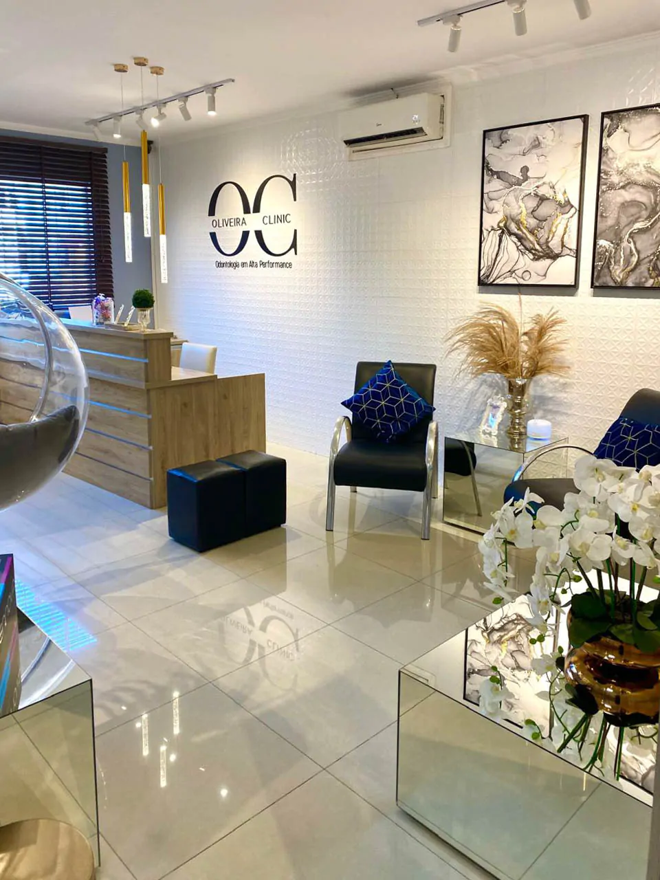 Sala de Espera — Oliveira Clinic